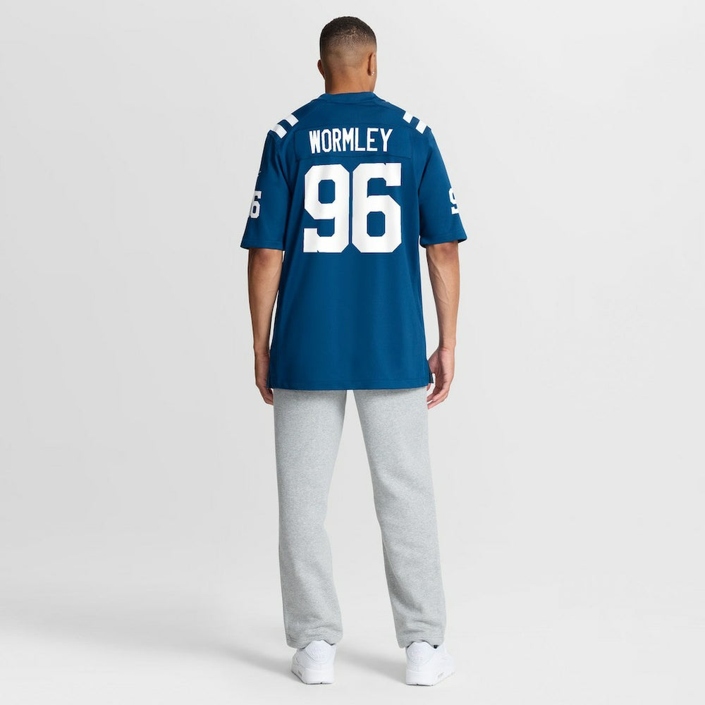 Chris Wormley Indianapolis Colts Team Game Jersey - Royal - Nike