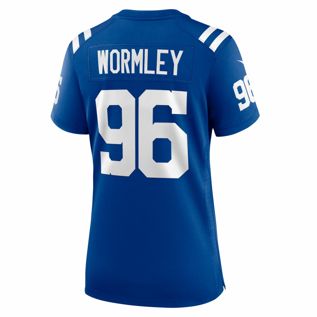 Chris Wormley Indianapolis Colts Women's Team Game Jersey - Royal - Nike