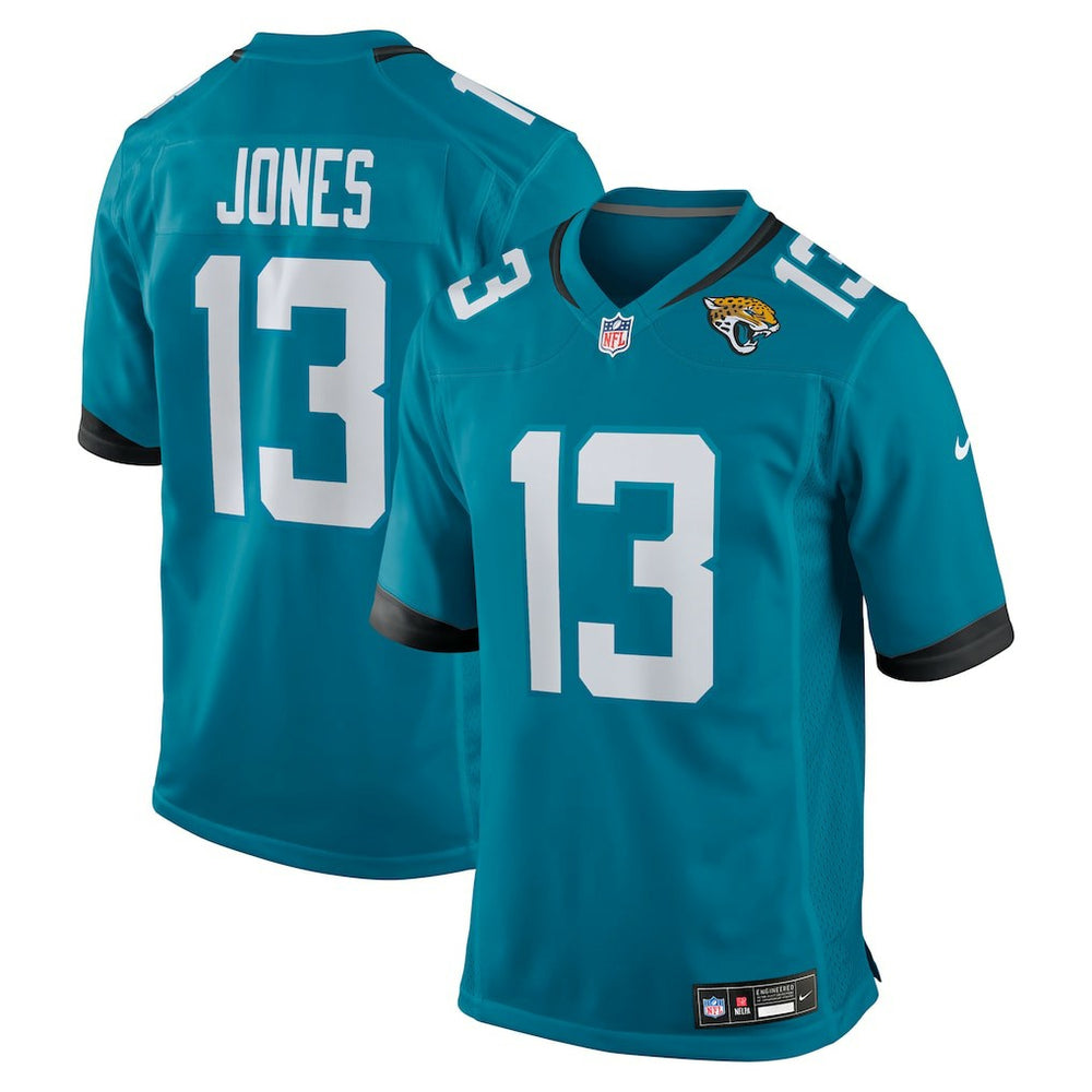 Tim Jones Jacksonville Jaguars Team Game Jersey - Teal - Nike