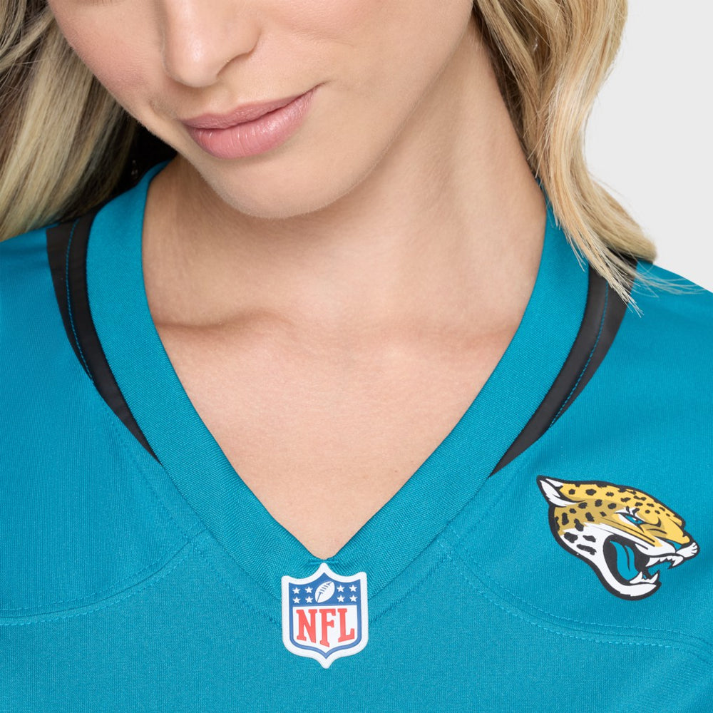 Tim Jones Jacksonville Jaguars Women's Team Game Jersey - Teal - Nike
