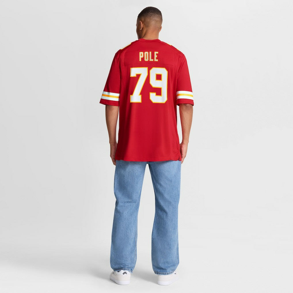 Esa Pole Kansas City Chiefs Team Game Jersey - Red - Nike