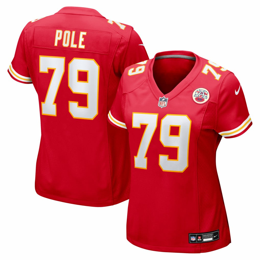Esa Pole Kansas City Chiefs Women's Team Game Jersey - Red - Nike