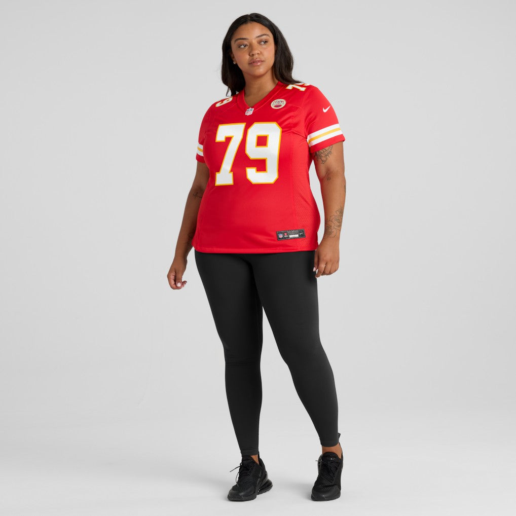 Esa Pole Kansas City Chiefs Women's Team Game Jersey - Red - Nike