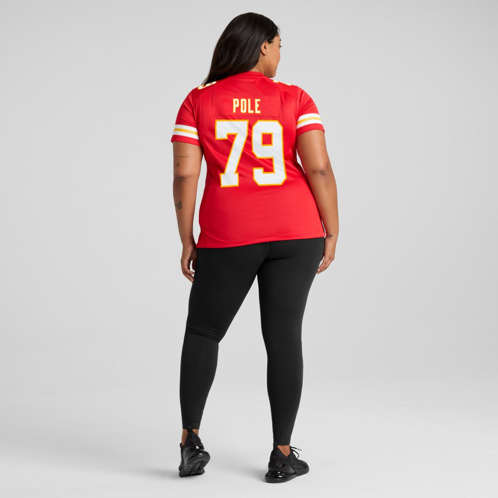 Esa Pole Kansas City Chiefs Women's Team Game Jersey - Red - Nike