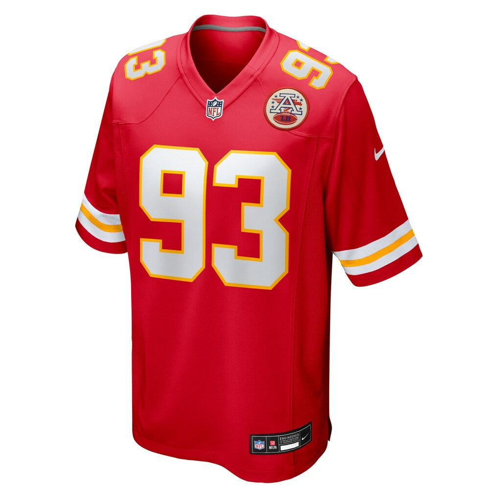 Zacch Pickens Kansas City Chiefs Team Game Jersey - Red - Nike