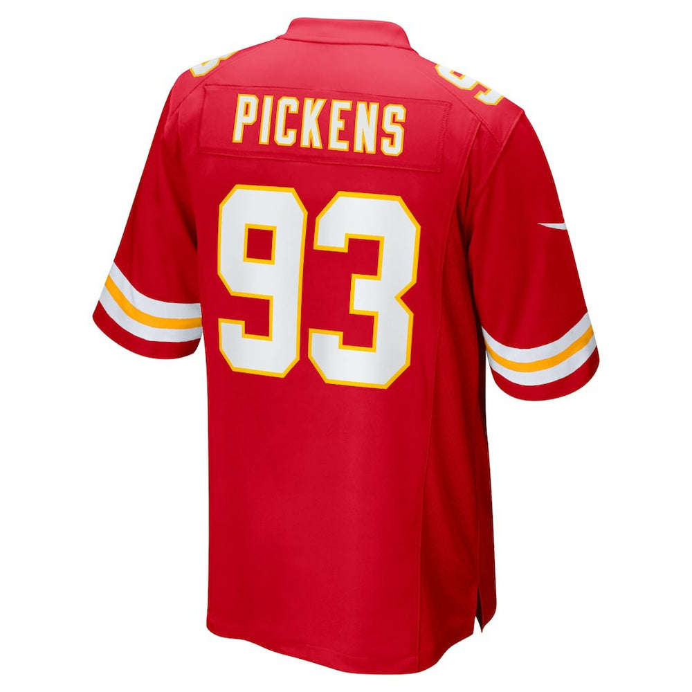 Zacch Pickens Kansas City Chiefs Team Game Jersey - Red - Nike
