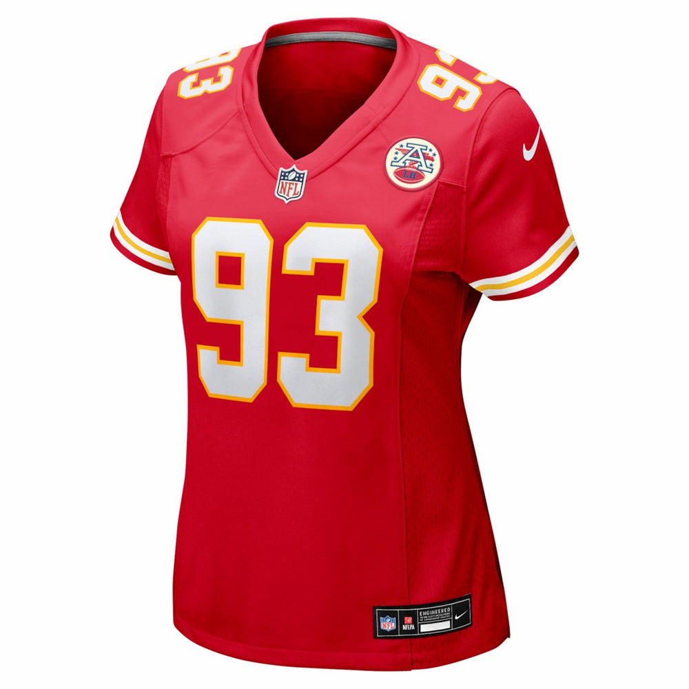 Zacch Pickens Kansas City Chiefs Women's Team Game Jersey - Red - Nike
