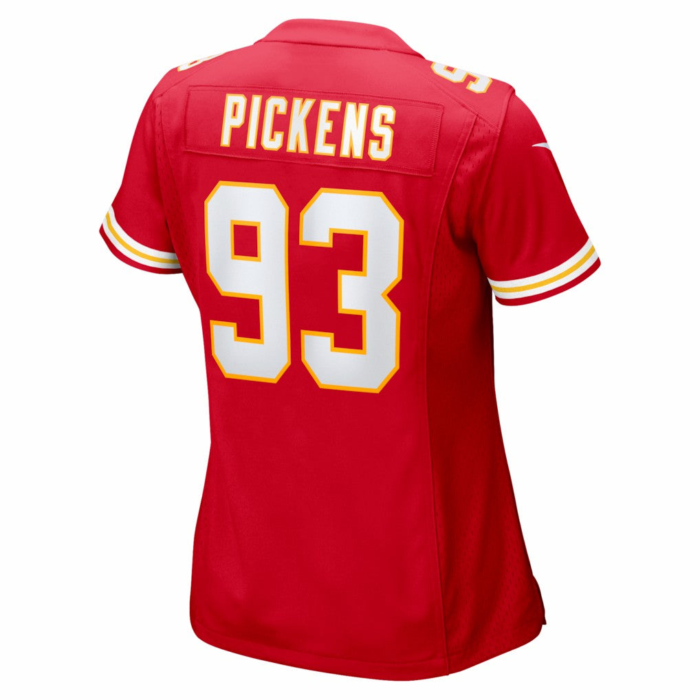 Zacch Pickens Kansas City Chiefs Women's Team Game Jersey - Red - Nike