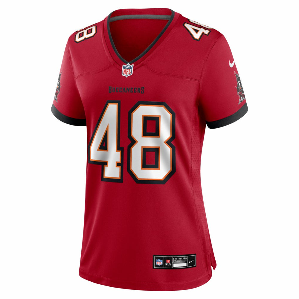 JT Gray Tampa Bay Buccaneers Women's Team Game Jersey - Red - Nike