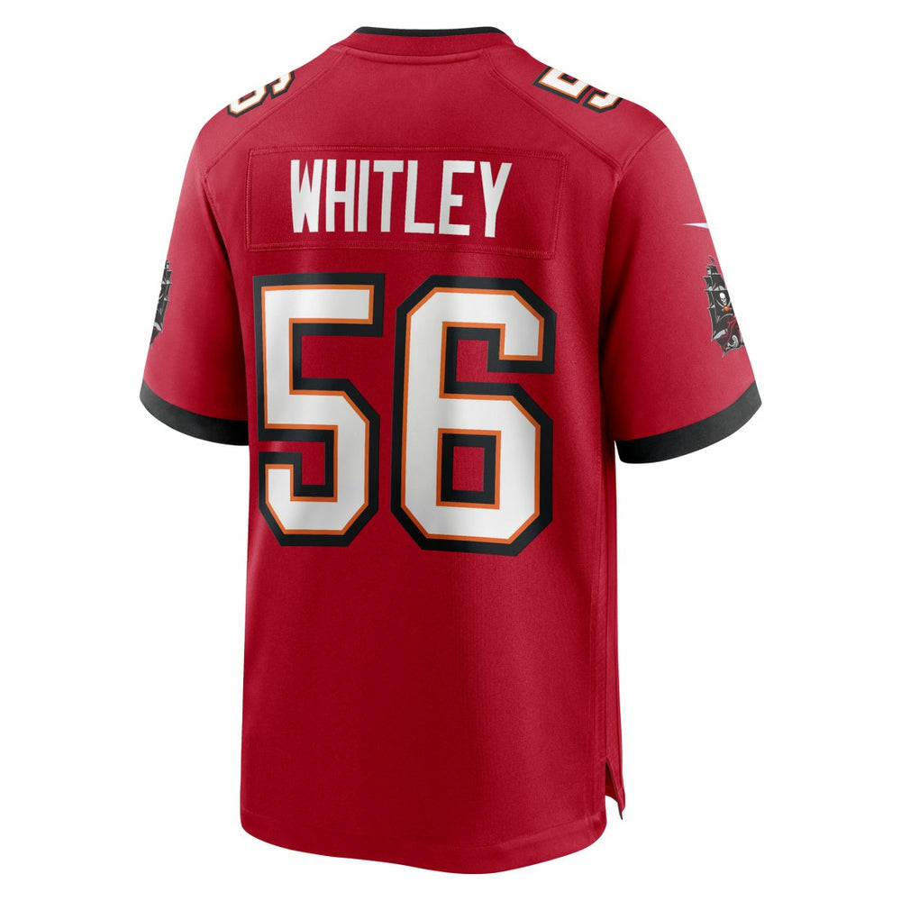 Benton Whitley Tampa Bay Buccaneers Team Game Jersey - Red - Nike
