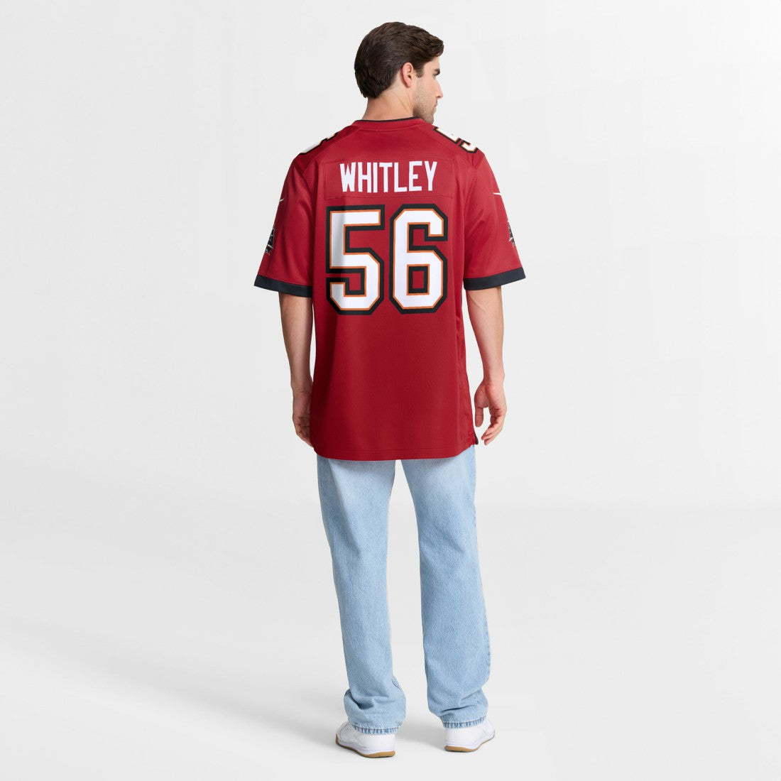 Benton Whitley Tampa Bay Buccaneers Team Game Jersey - Red - Nike