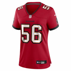 Benton Whitley Tampa Bay Buccaneers Women's Team Game Jersey - Red - Nike