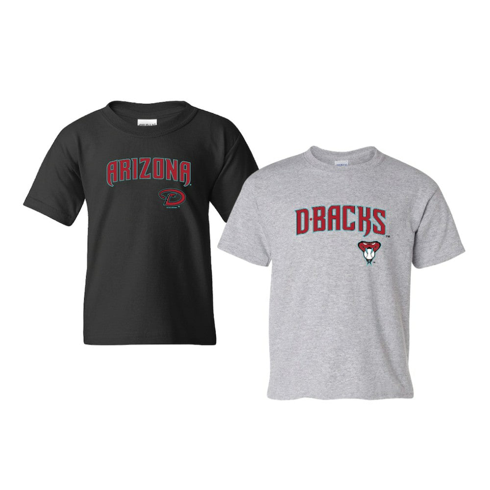 Arizona Diamondbacks Soft as a Grape Youth 2-Pack Logo T-Shirt Set Discount