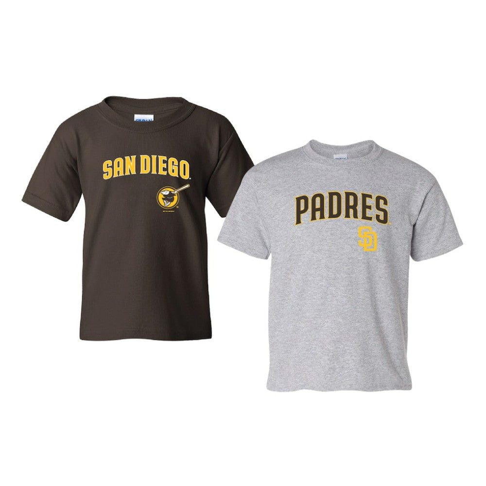 San Diego Padres Soft as a Grape Youth 2-Pack Logo T-Shirt Set Outlet