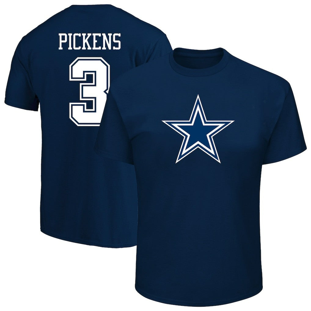 George Pickens Dallas Cowboys Big & Tall Player Name & Number T-Shirt - Navy - Fanatics