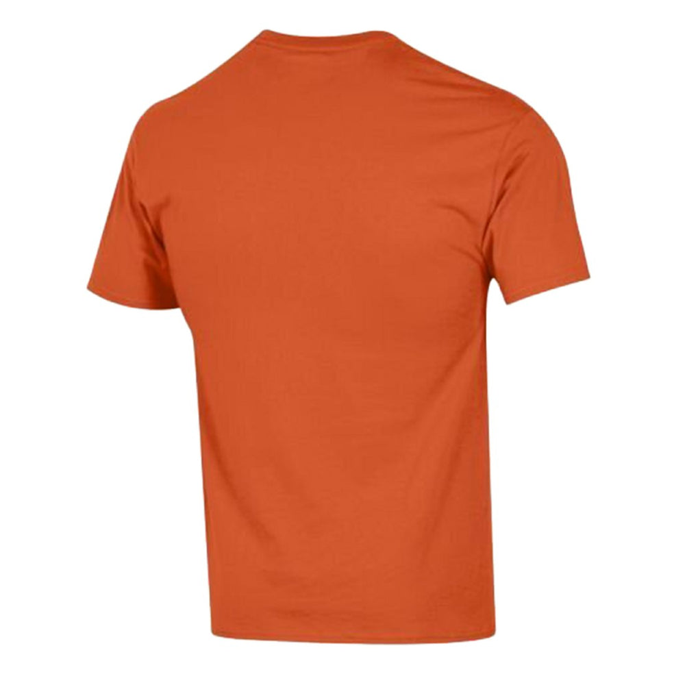 Denver Broncos Champion Arch Over Logo T-Shirt - Orange - NFL