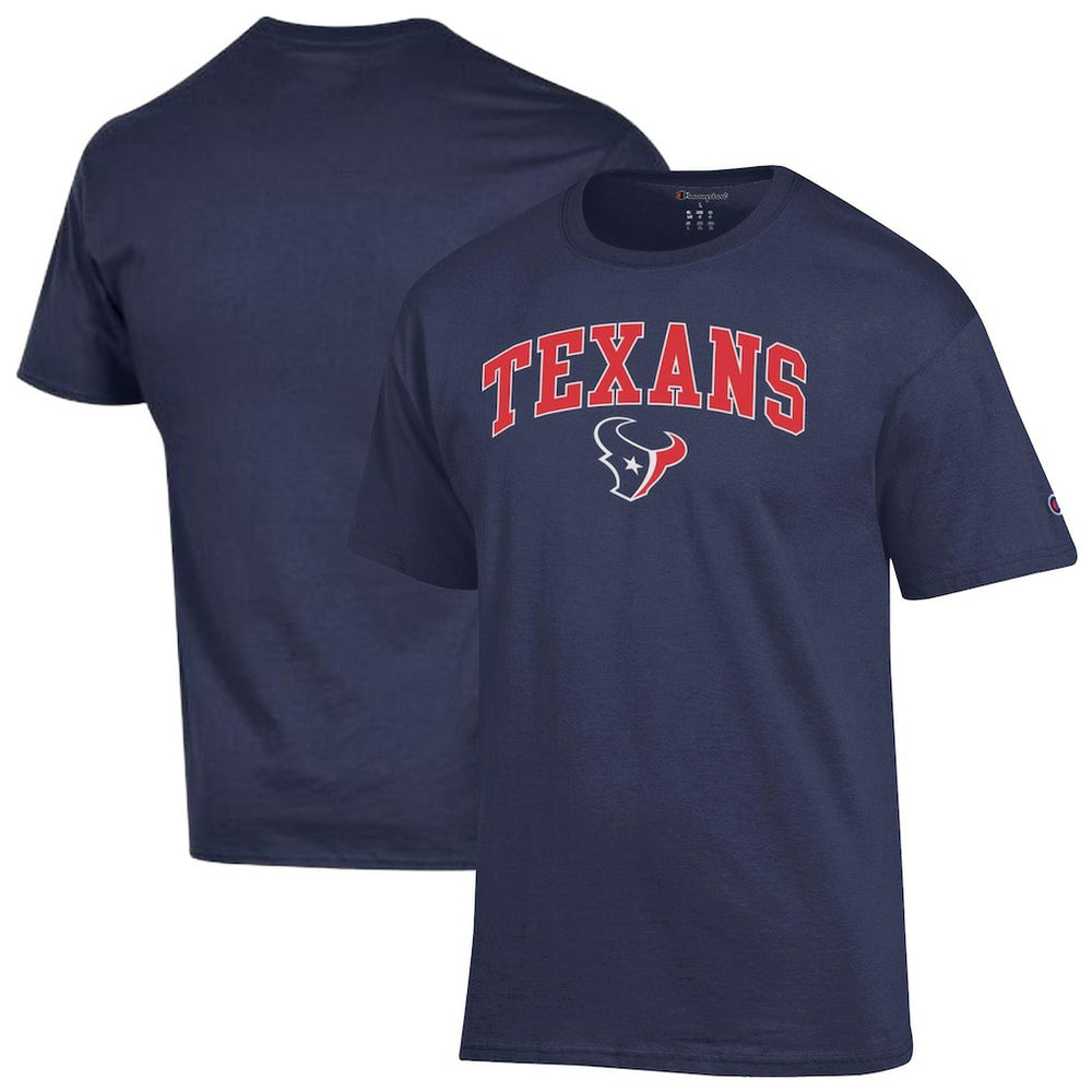 Houston Texans Champion Arch Over Logo T-Shirt - Navy - NFL