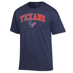 Houston Texans Champion Arch Over Logo T-Shirt - Navy - NFL