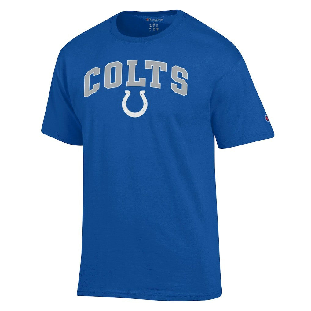 Indianapolis Colts Champion Arch Over Logo T-Shirt - Royal - NFL