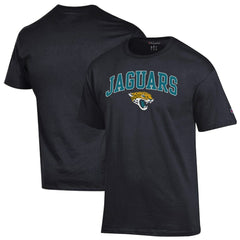 Jacksonville Jaguars Champion Arch Over Logo T-Shirt - Black - NFL