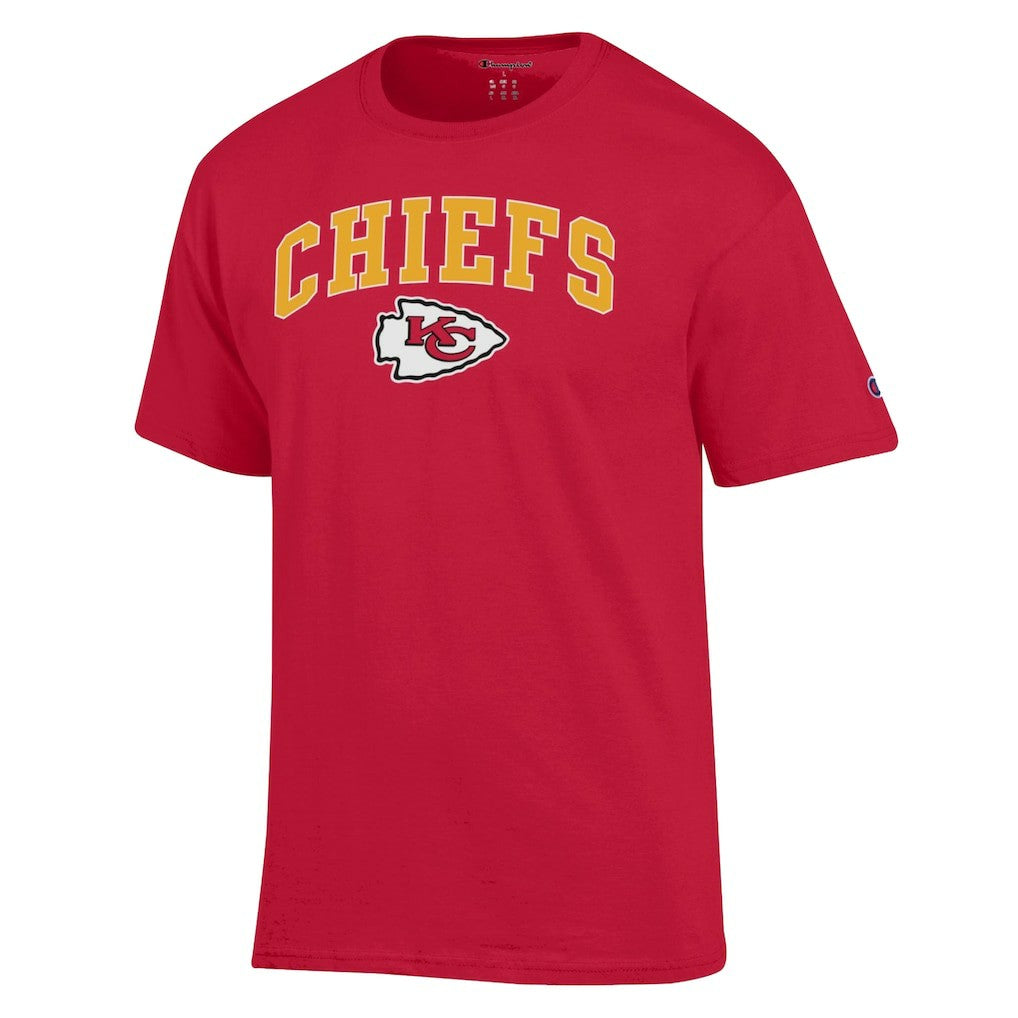 Kansas City Chiefs Champion Arch Over Logo T-Shirt - Red - NFL