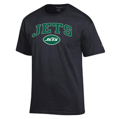 New York Jets Champion Arch Over Logo T-Shirt - Black - NFL