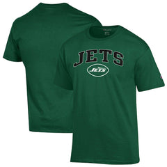 New York Jets Champion Arch Over Logo T-Shirt - Green - NFL