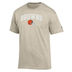 Cleveland Browns Champion Jersey T-Shirt - Oatmeal - NFL