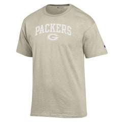 Green Bay Packers Champion Jersey T-Shirt - Oatmeal - NFL