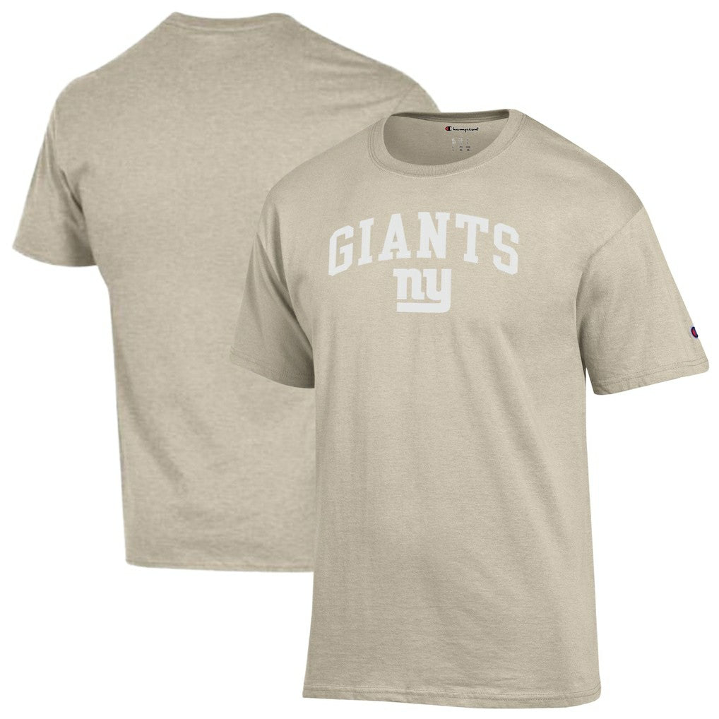 New York Giants Champion Jersey T-Shirt - Oatmeal - NFL
