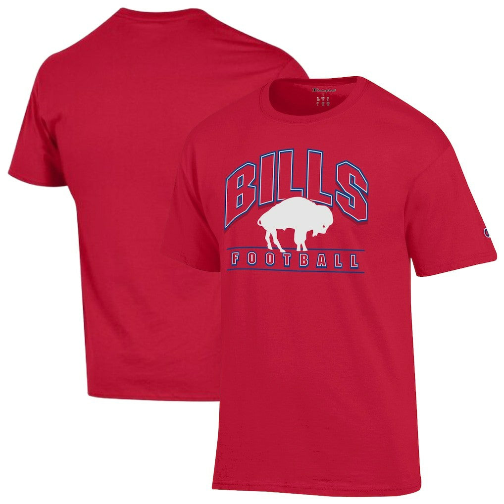 Buffalo Bills Champion Jersey T-Shirt - Red - NFL