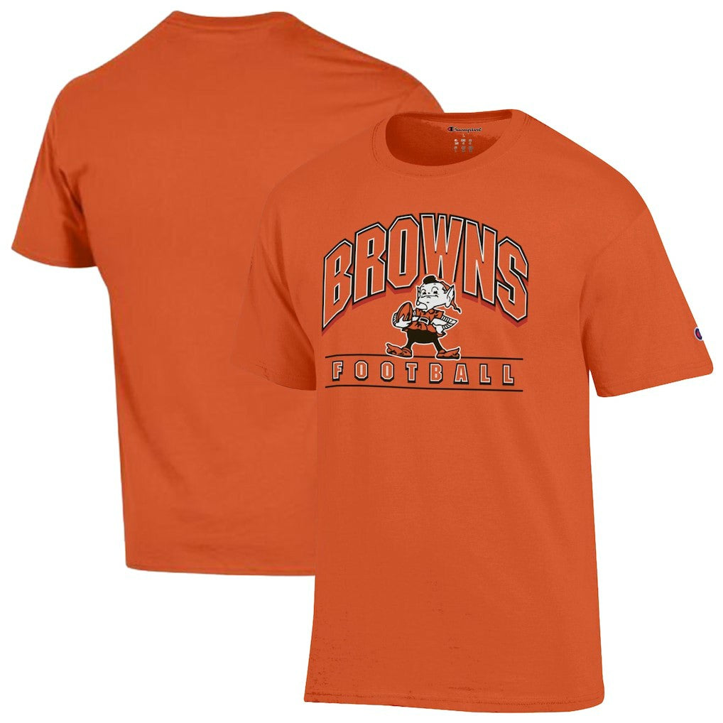 Cleveland Browns Champion Jersey T-Shirt - Orange - NFL