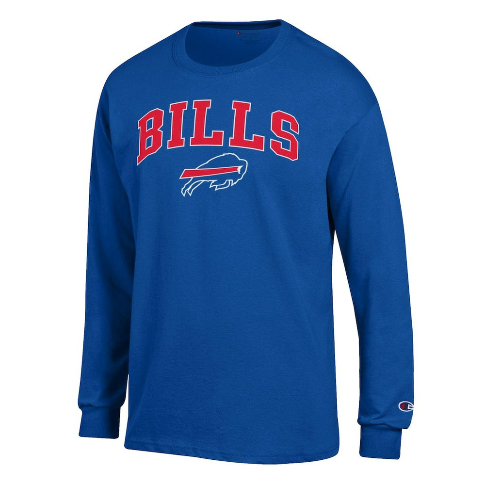 Buffalo Bills Champion Arch Over Logo Long Sleeve T-Shirt - Royal - NFL