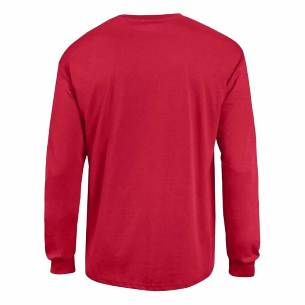 Buffalo Bills Champion Arch Over Logo Long Sleeve T-Shirt - Red - NFL