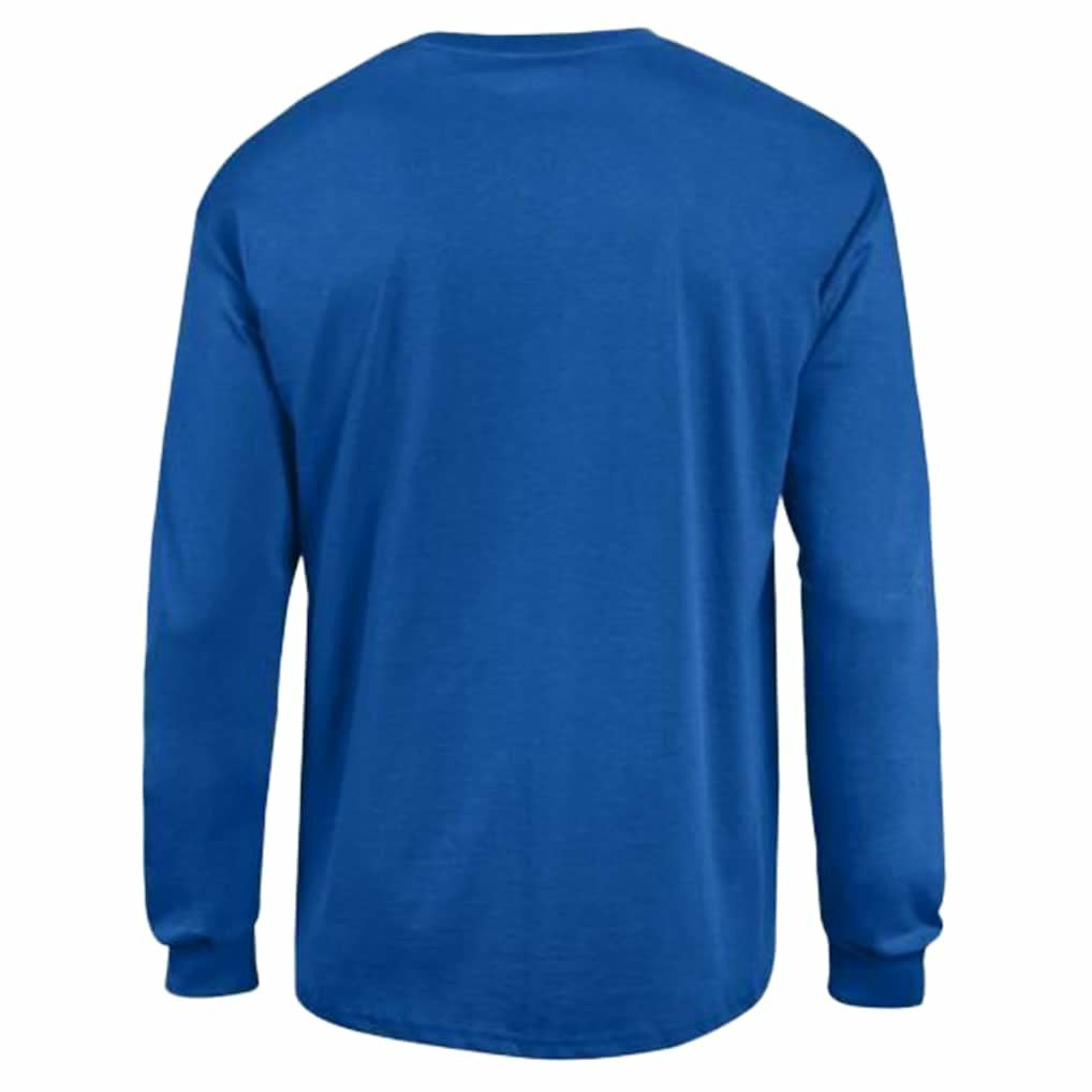 New York Giants Champion Arch Over Logo Long Sleeve T-Shirt - Royal - NFL