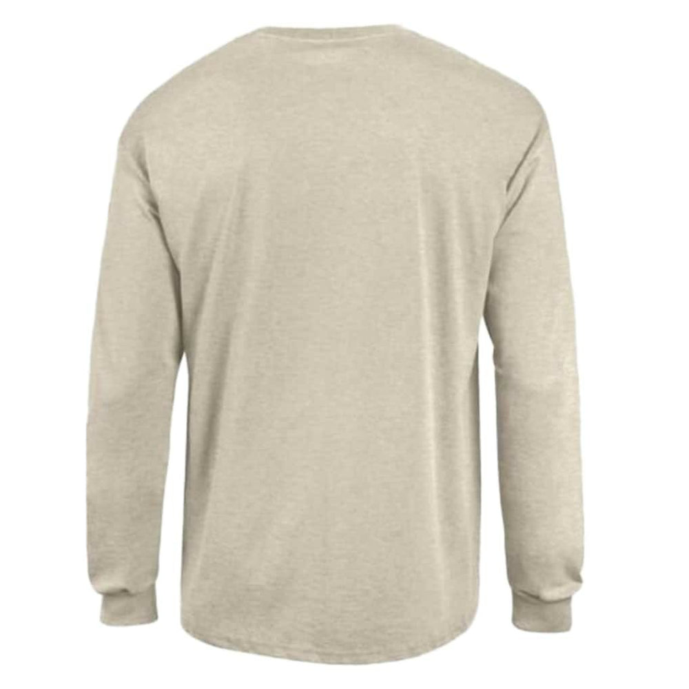 Miami Dolphins Champion White Ink Jersey Long Sleeve T-Shirt - Oatmeal - NFL