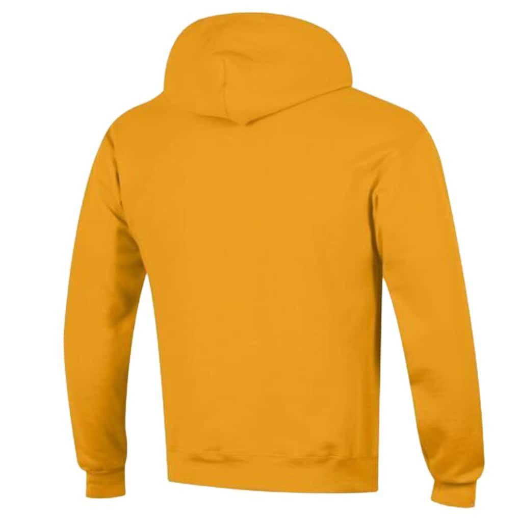 Kansas City Chiefs Champion Powerblend Arch over Logo Hoodie - Gold - NFL