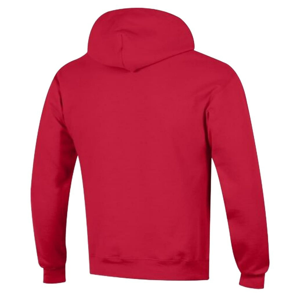 New England Patriots Champion Powerblend Arch over Logo Hoodie - Red - NFL
