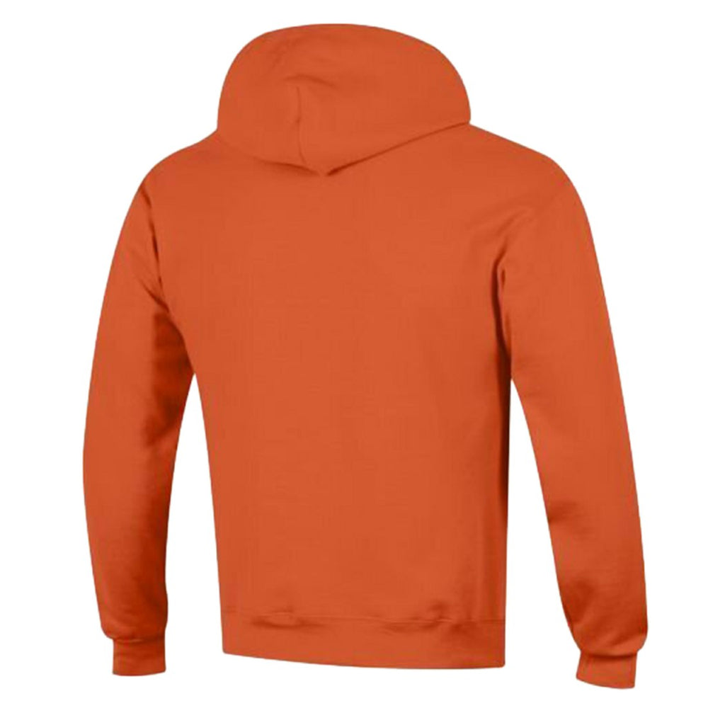 Denver Broncos Champion Powerblend Arch over Logo Hoodie - Orange - NFL