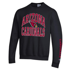 Arizona Cardinals Champion Powerblend Fleece Sweatshirt - Black - NFL