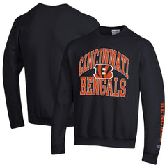 Cincinnati Bengals Champion Powerblend Fleece Sweatshirt - Black - NFL