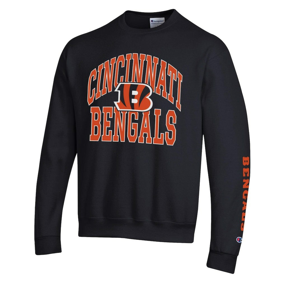 Cincinnati Bengals Champion Powerblend Fleece Sweatshirt - Black - NFL