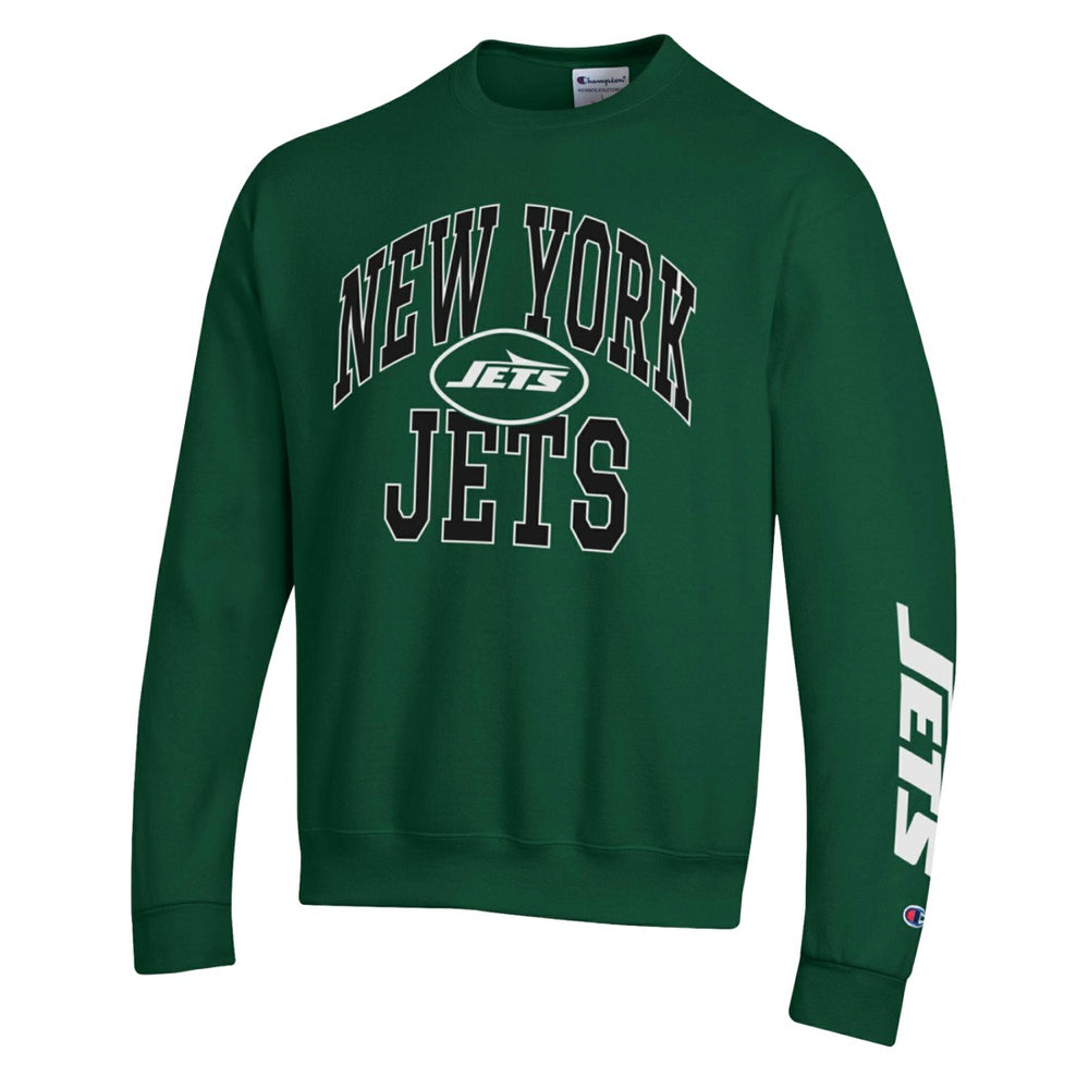 New York Jets Champion Powerblend Fleece Sweatshirt - Green - NFL