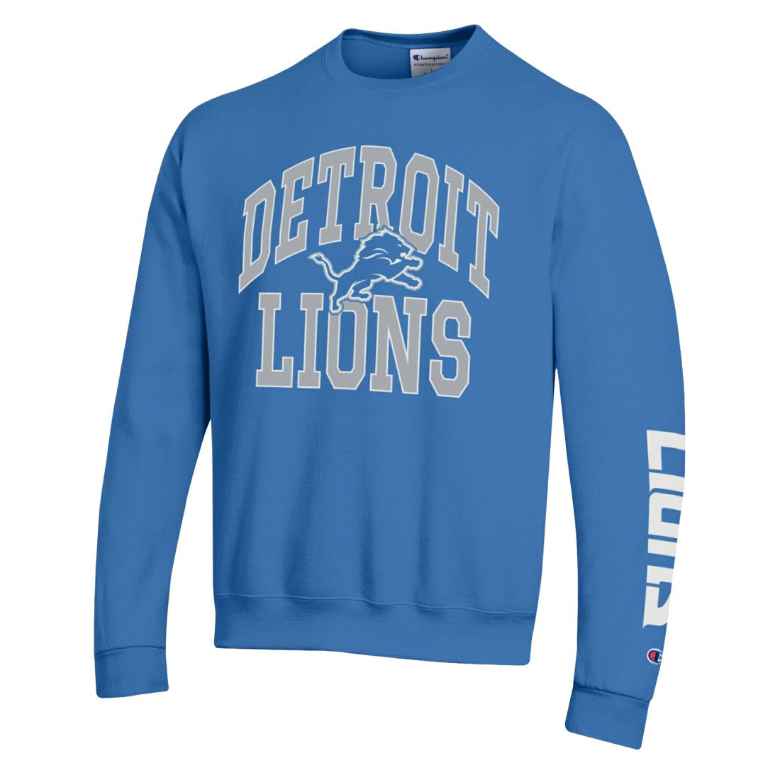 Detroit Lions Champion Powerblend Fleece Sweatshirt - Blue - NFL