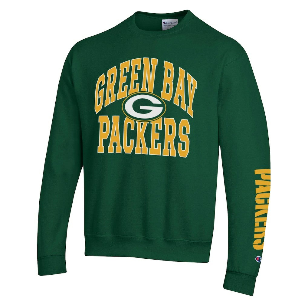 Green Bay Packers Champion Powerblend Fleece Sweatshirt - Green - NFL