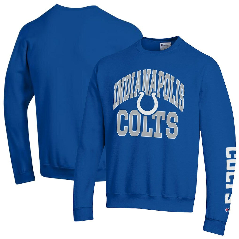 Indianapolis Colts Champion Powerblend Fleece Sweatshirt - Royal - NFL