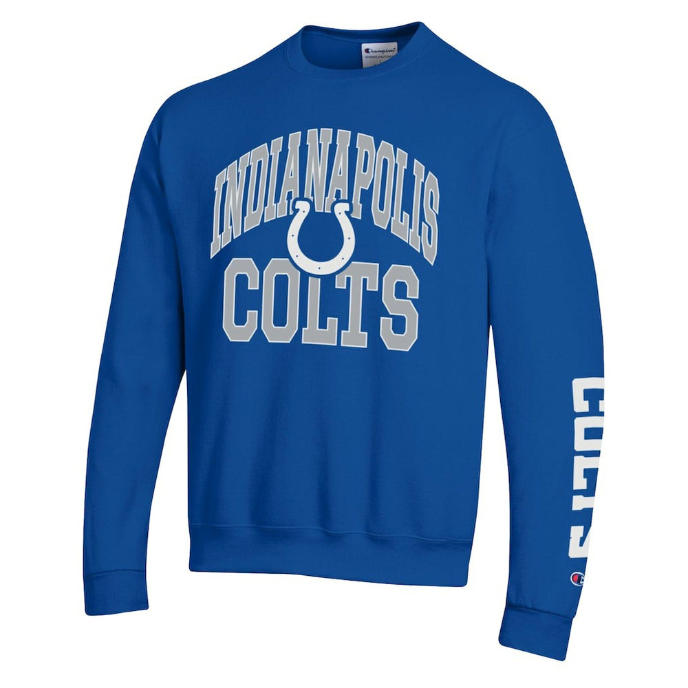 Indianapolis Colts Champion Powerblend Fleece Sweatshirt - Royal - NFL