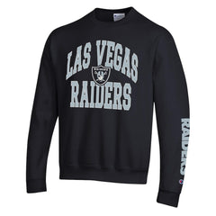 Las Vegas Raiders Champion Powerblend Fleece Sweatshirt - Black - NFL