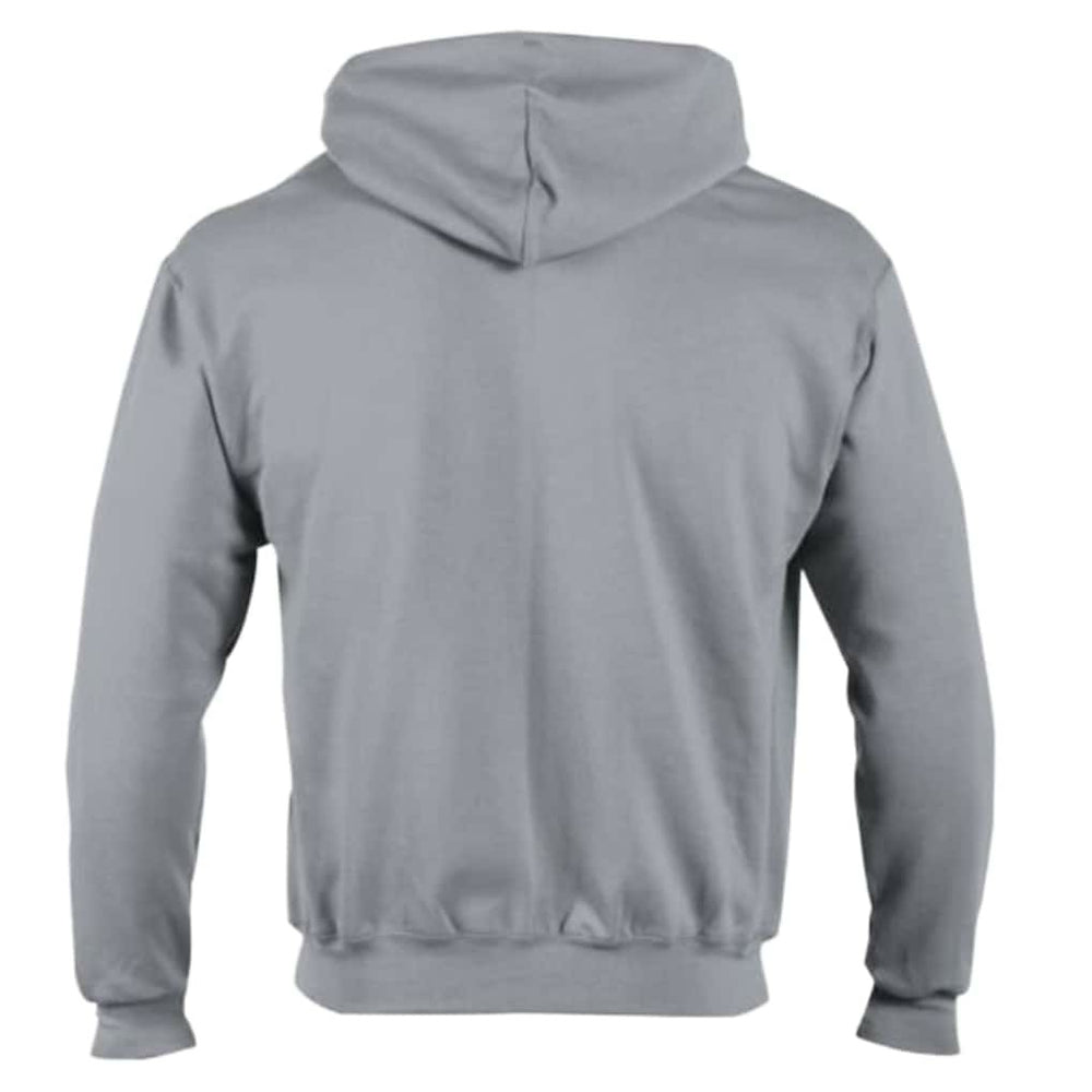Los Angeles Chargers Champion Powerblend Fleece Full-Zip Hoodie - Heather Gray - NFL