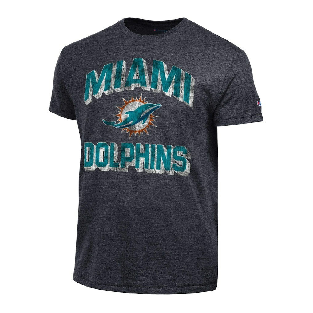 Miami Dolphins Champion Ultimate Tri-Blend T-Shirt - Black - NFL